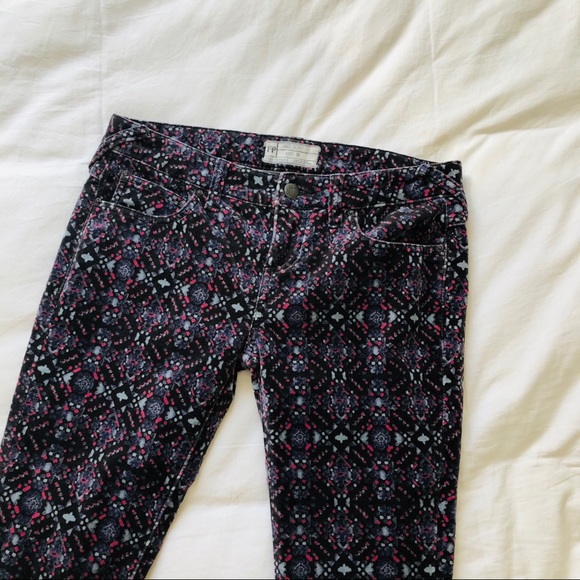 Free People Pants - Free People Velvet Skinny Pants